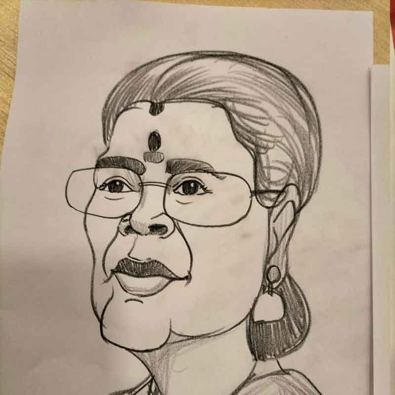 hire caricature artist for birthday party, wedding, in chennai