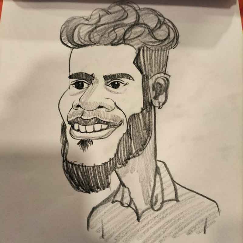 caricature artist in chennai for birthday party
