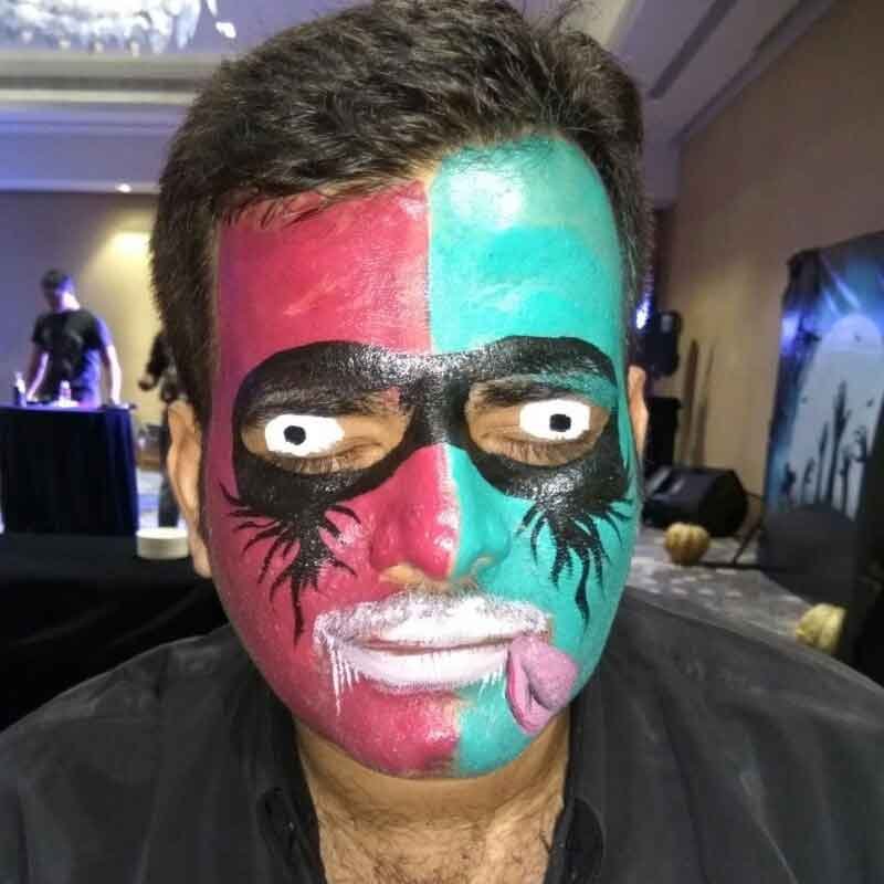hire face painters in chennai for birthday party, weddings, corporate events and halloween