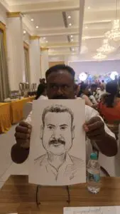Caricature artist For Birthday Party is 2999 RS In Chennai 3 caricature artist for haldi ceremony chennai tambaram