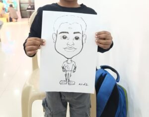 caricature artist for wedding at royapettah chennai